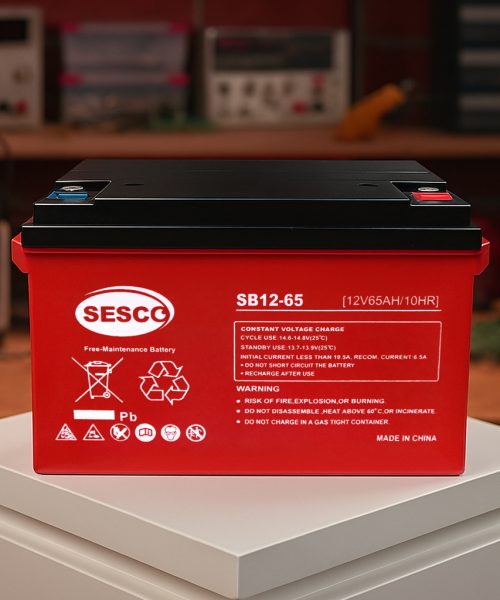 باتری یو پی اس 12 ولت 65 آمپر